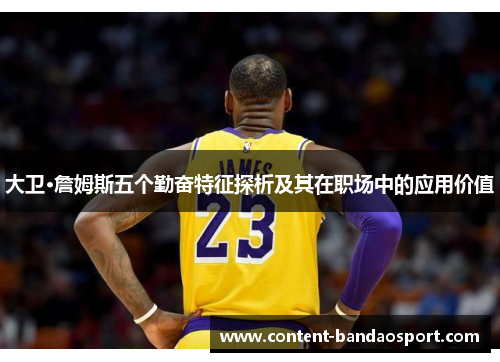 大卫·詹姆斯五个勤奋特征探析及其在职场中的应用价值