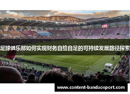 足球俱乐部如何实现财务自给自足的可持续发展路径探索