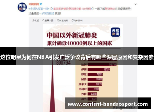 这位明星为何在NBA引发广泛争议背后有哪些深层原因和复杂因素