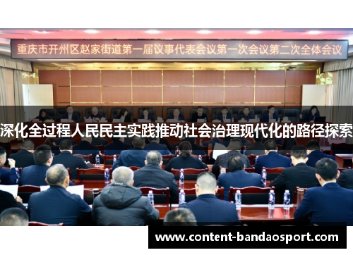 深化全过程人民民主实践推动社会治理现代化的路径探索
